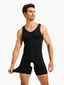 Men's Seamless Zipper Slimming Bodysuit