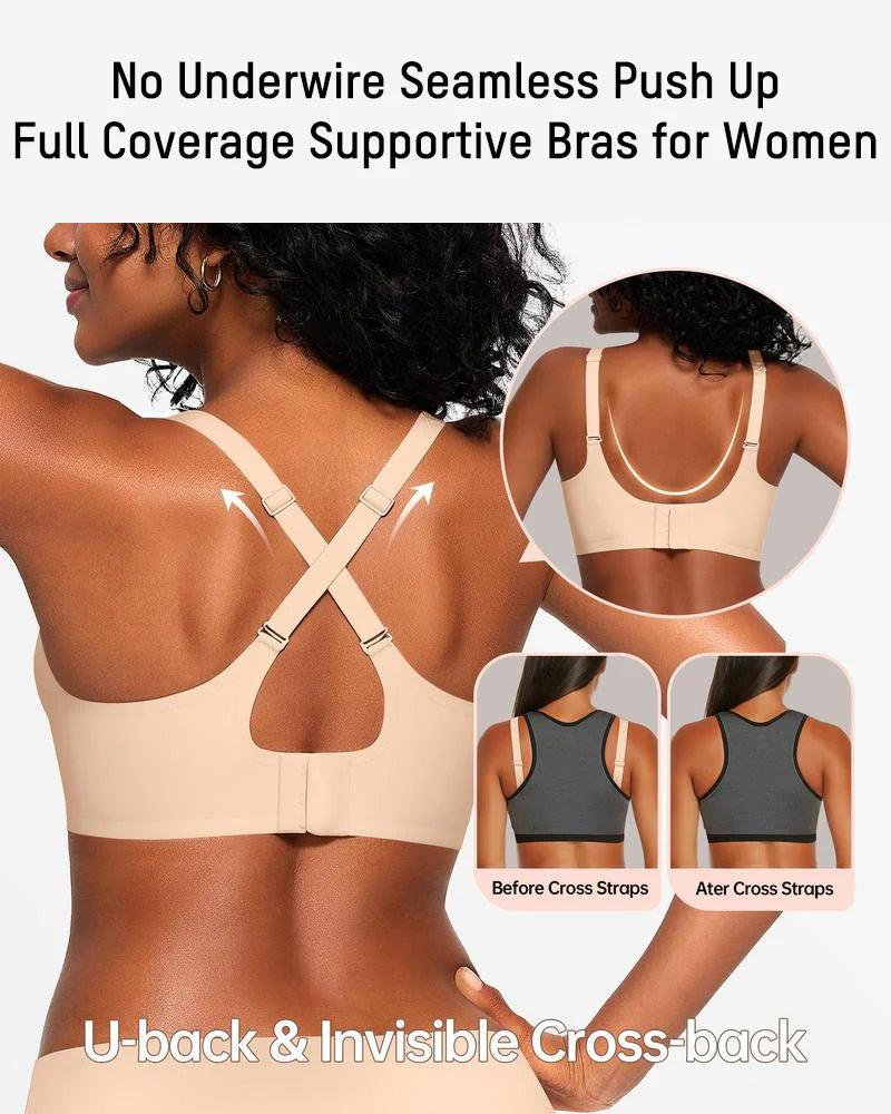 Invisible Jelly Lift Bra with Breathable Water Drop Hollow Secondary image