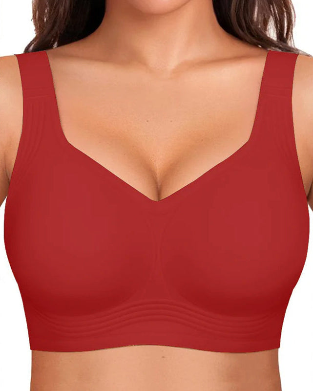 Seamless Wireless Full Coverage Jelly Comfort Bra