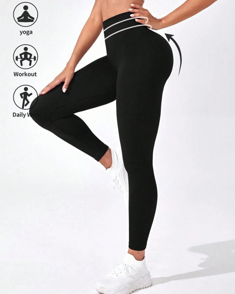 ⚡Flash Sale⚡ High Waist Tummy Control Butt Lifting Leggings Secondary image