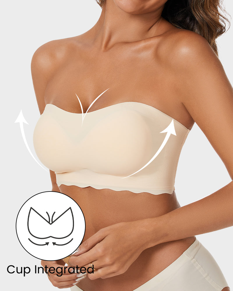 Strapless Invisible Push Up Bra Secondary image