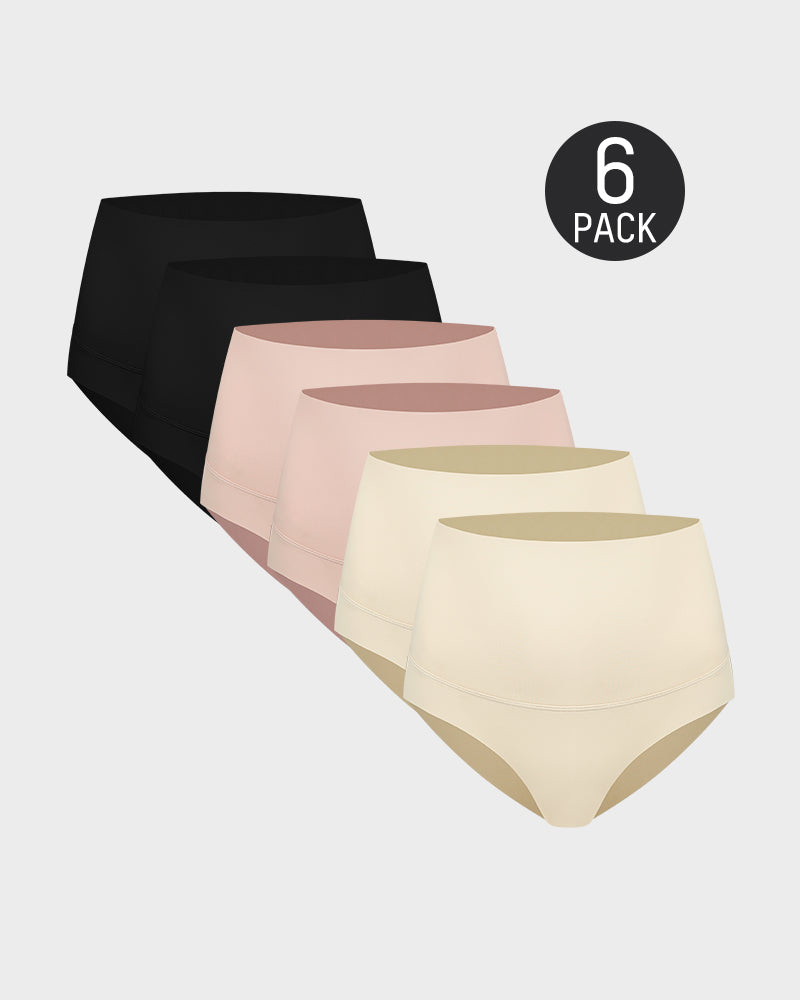 3-Pack High Waisted Tummy Control Briefs Secondary image