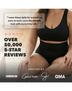High-Waisted Seamless Compression Shapewear Panty