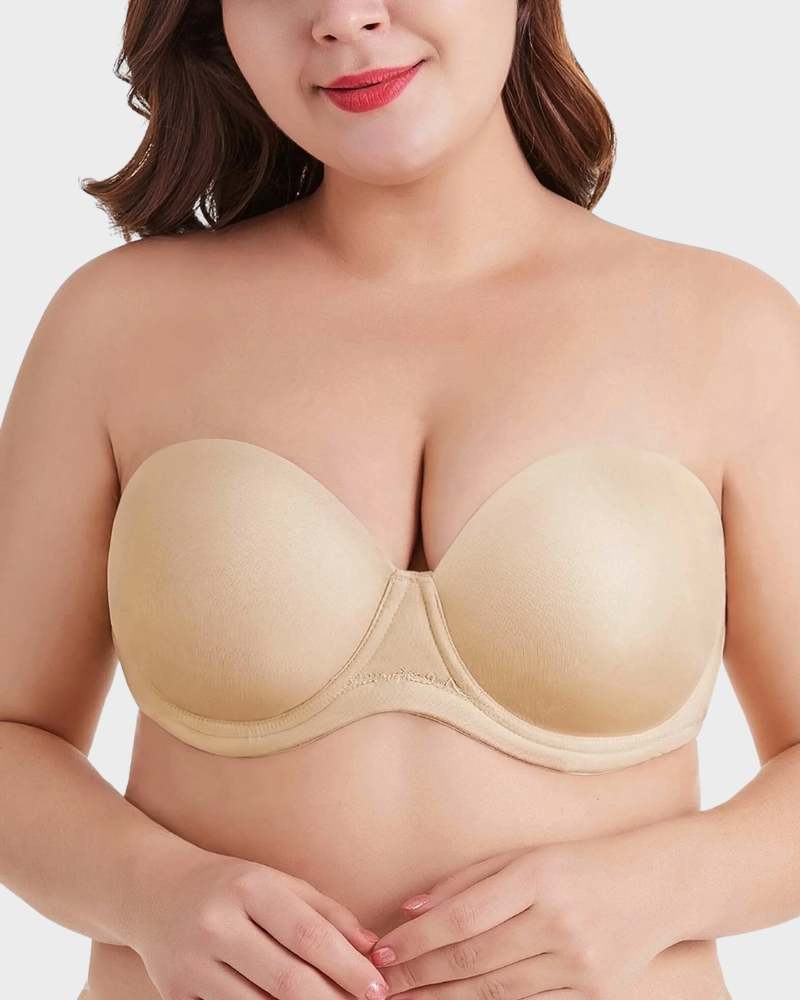 Versatile Underwire Bandeau Bra With Removable Straps Main image