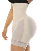 Tummy Control Shapewear for Women Fajas Colombianas Body Shaper Shorts with Zipper Crotch