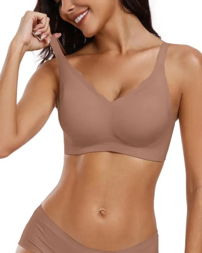 Seamless Comfort Smoothing Push Up Bra Secondary image