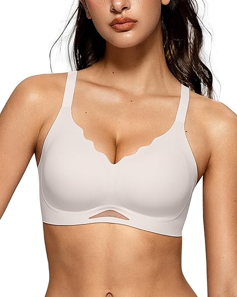 Women's Sheer Mesh Seamless Bra Main image