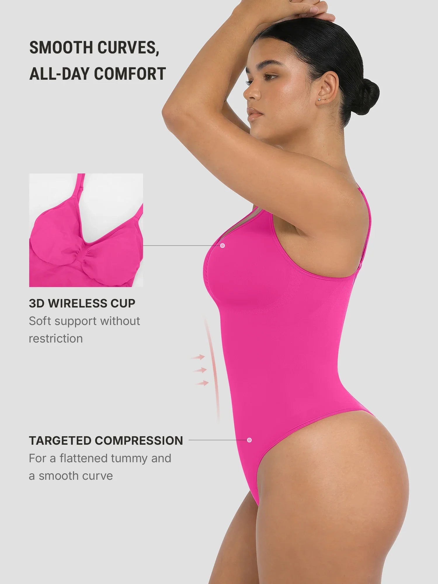 Tummy Control Seamless Bodysuit