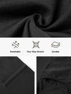 High Waist Steel Boning Support Shorts for Men