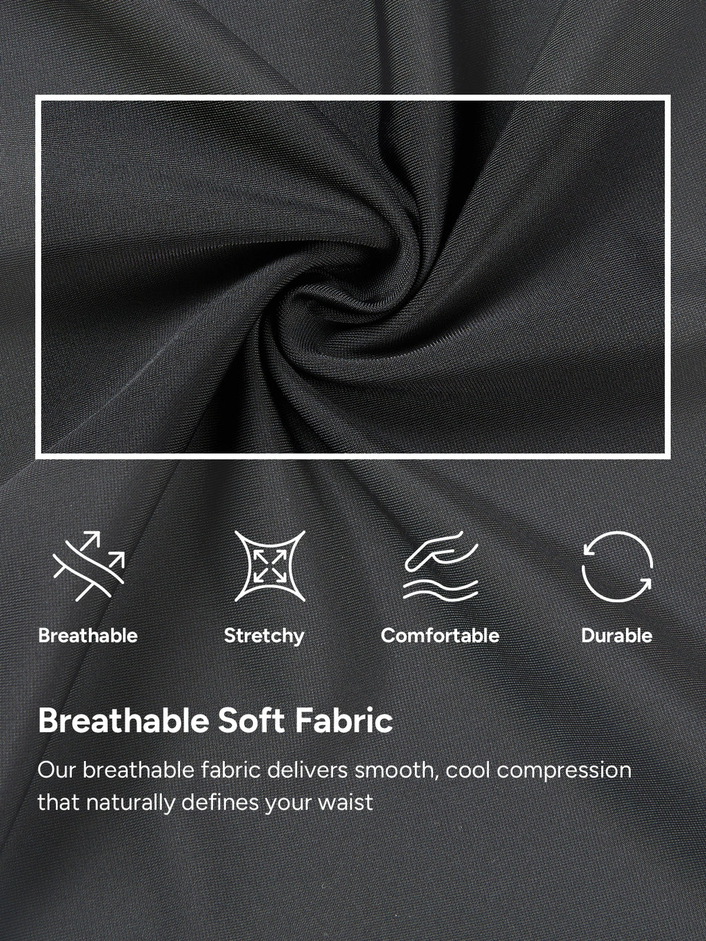 Mid-Rise Butt Lifting Shapewear Shorts for Men