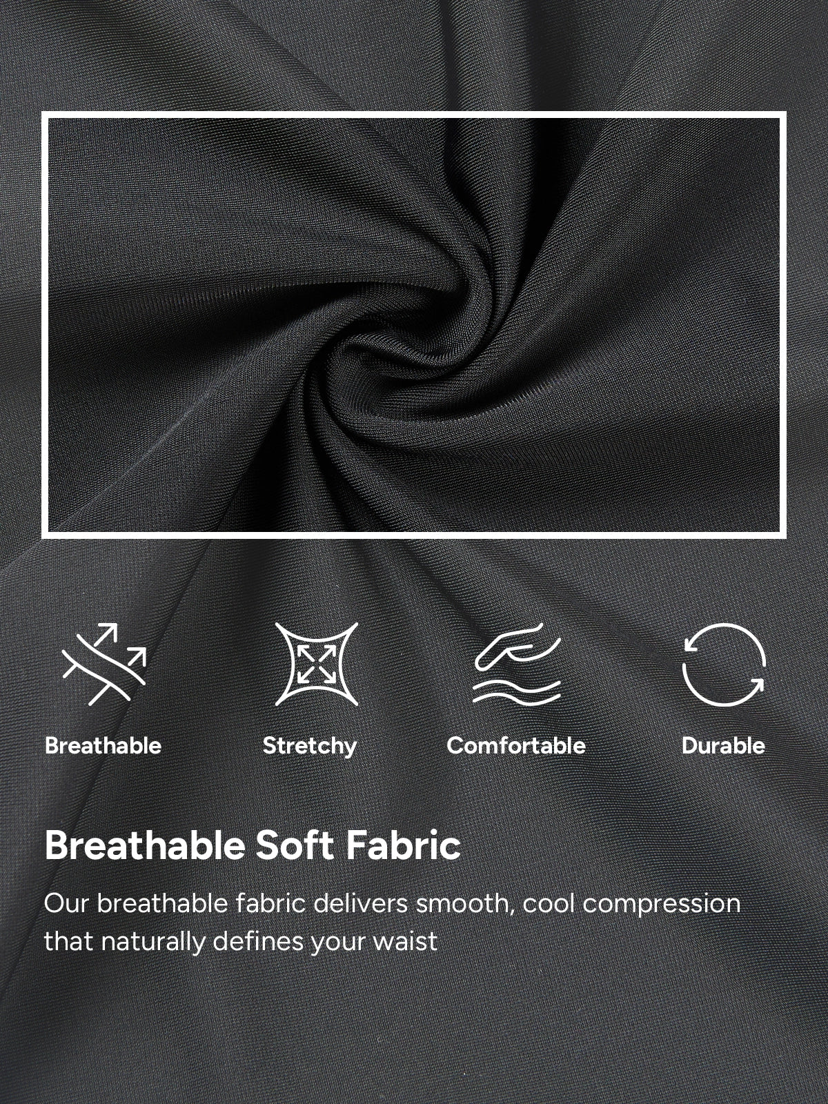Mid-Rise Butt Lifting Shapewear Shorts for Men