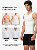 Upgraded Version Men's Tummy Control Sliming Tank Top