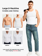 Upgraded Version Men's Tummy Control Sliming Tank Top