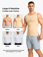 Upgraded Version Men's Tummy Control Sliming Tank Top