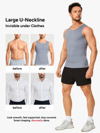 Upgraded Version Men's Tummy Control Sliming Tank Top
