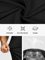 Mesh Zipper Compression Tank Top for Men