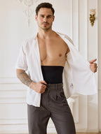 High-Waisted Tummy Control Shaper Shorts for Men