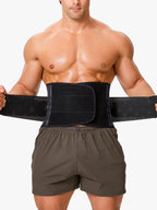 Steel Boning Velcro Workout Waist Trainer Sweat Belt