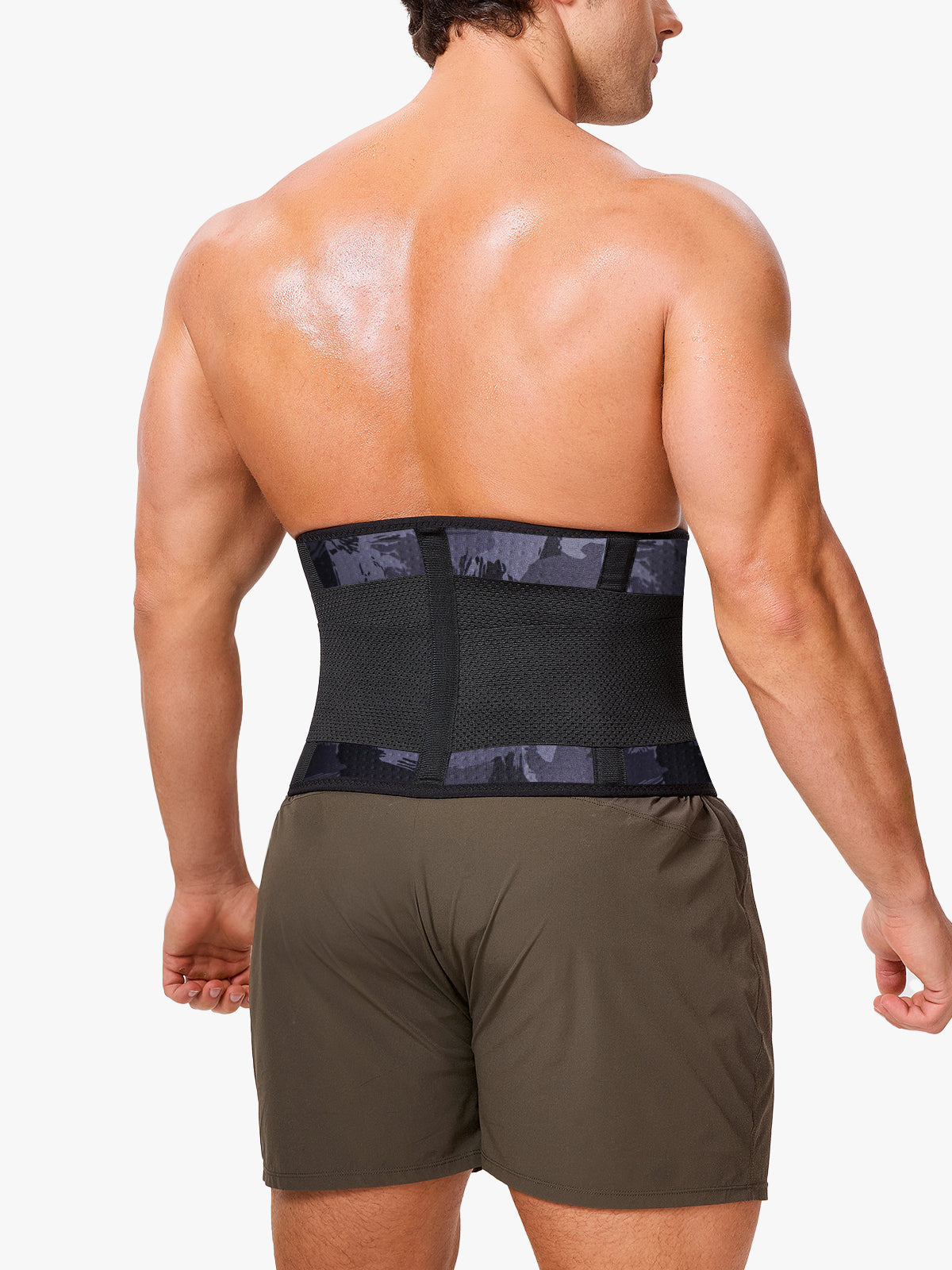Steel Boning Velcro Workout Waist Trainer Sweat Belt
