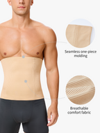 Men's Seamless Boning Support Waist Cincher