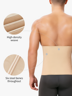 Men's Seamless Boning Support Waist Cincher