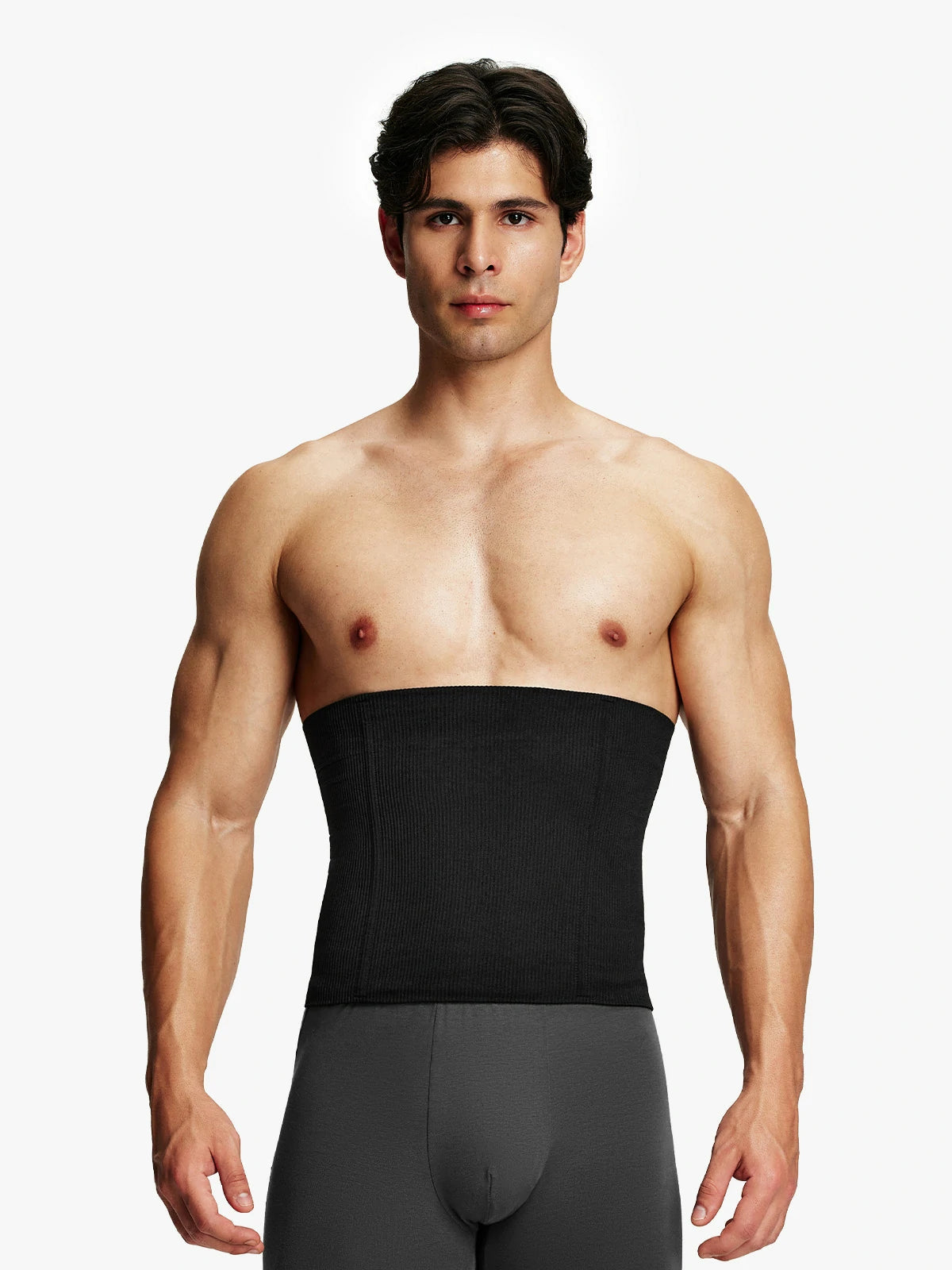 Men's Seamless Boning Support Waist Cincher Secondary image