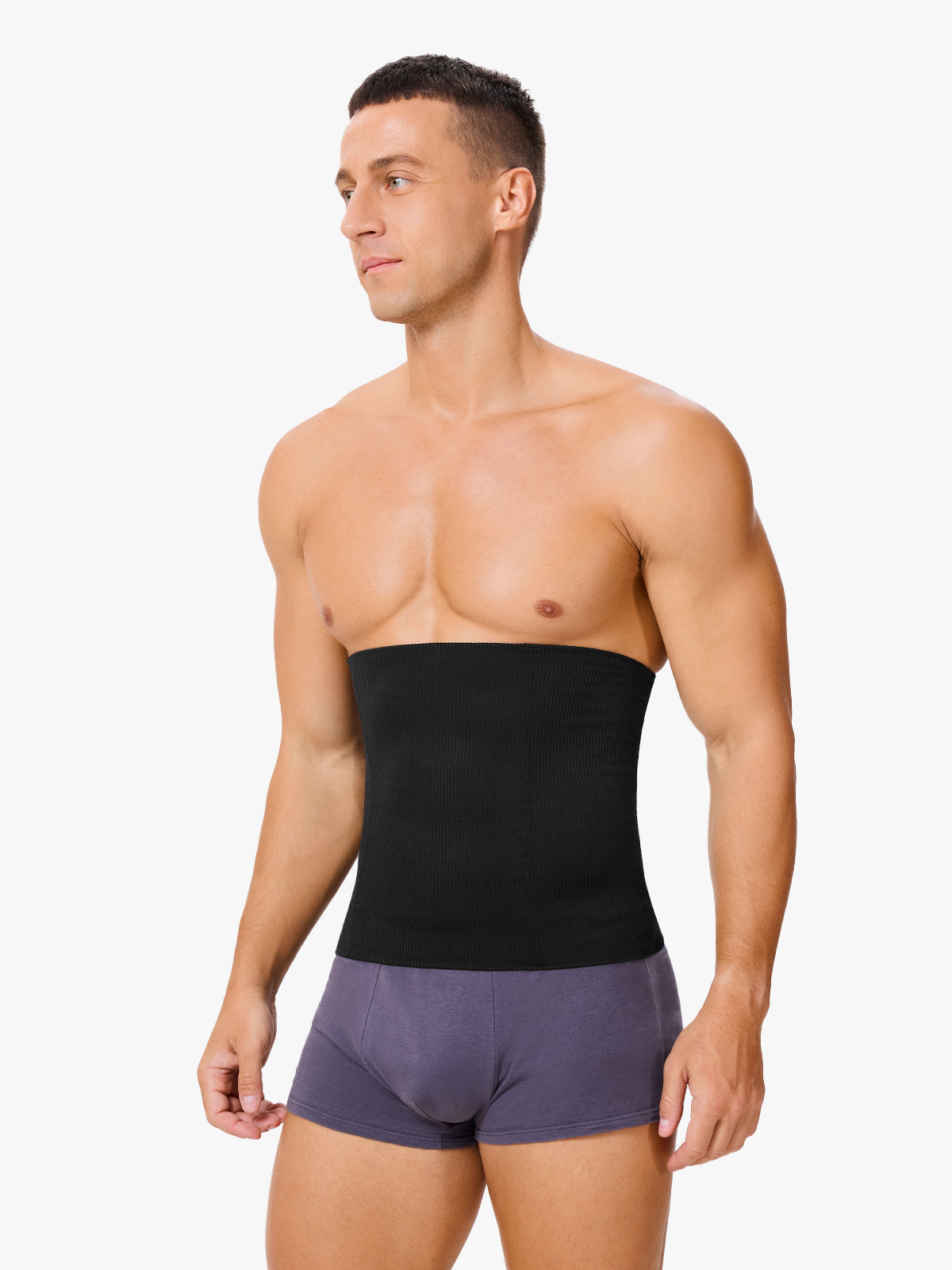 Men's Seamless Boning Support Waist Cincher
