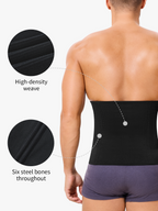 Men's Seamless Boning Support Waist Cincher