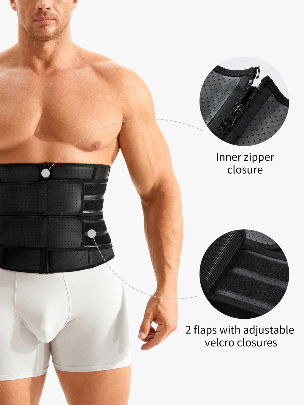 Men's Tummy Control Workout Waist Trainer