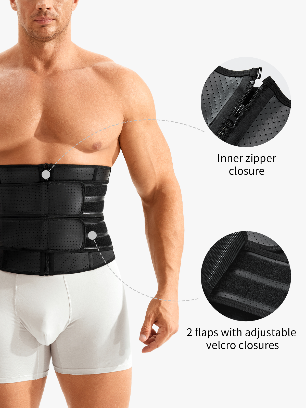 Men's Tummy Control Workout Waist Trainer
