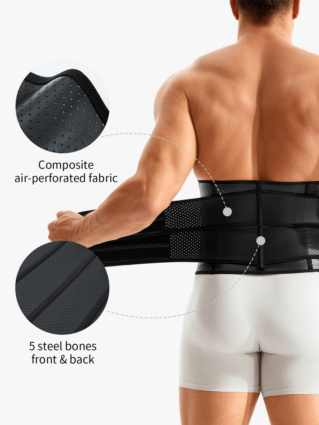 Men's Tummy Control Workout Waist Trainer