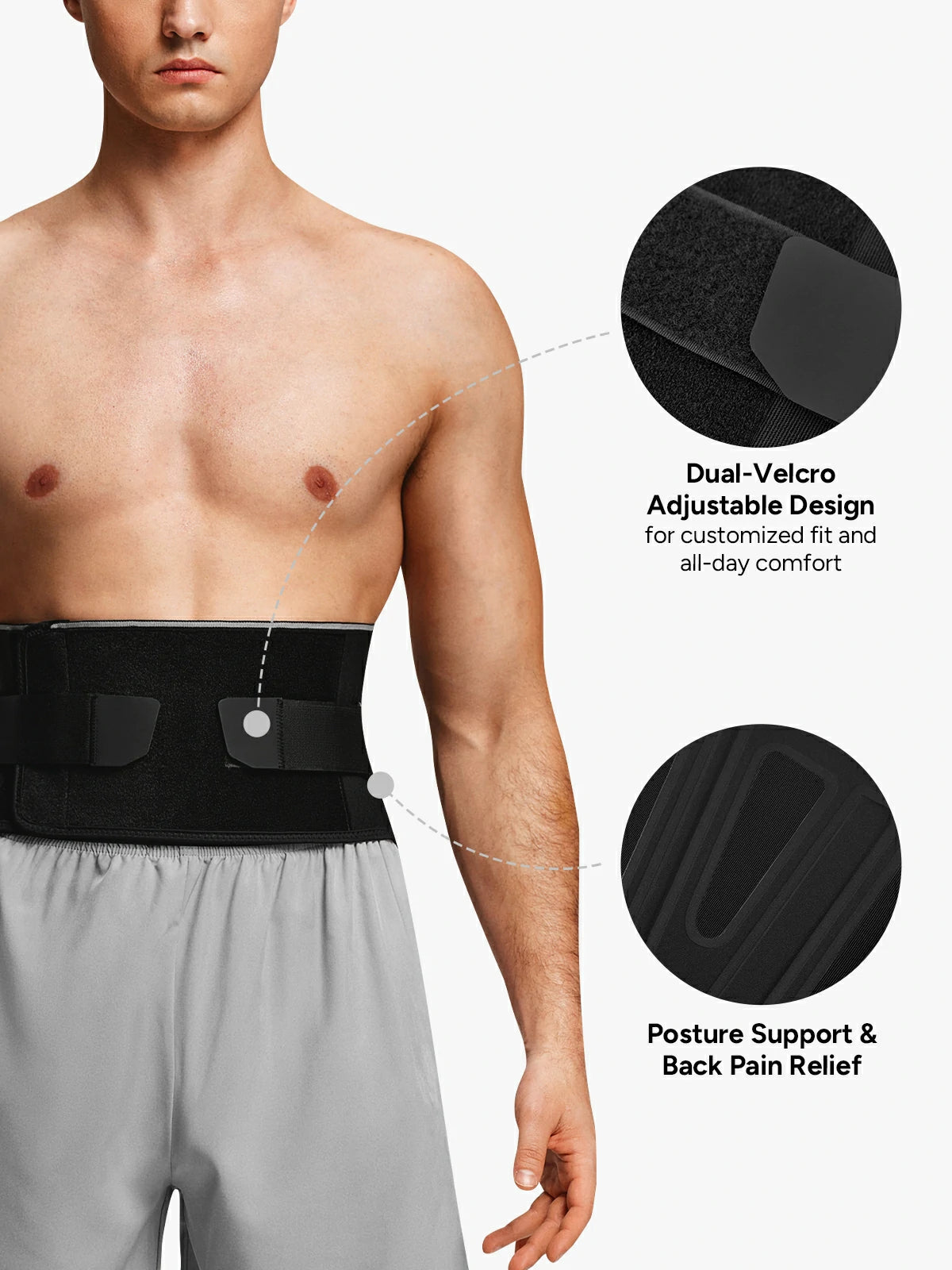 【50%OFF】Velcro Steel Bone Waist Trainer