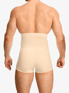 Men's High Waist Elastic Shorts