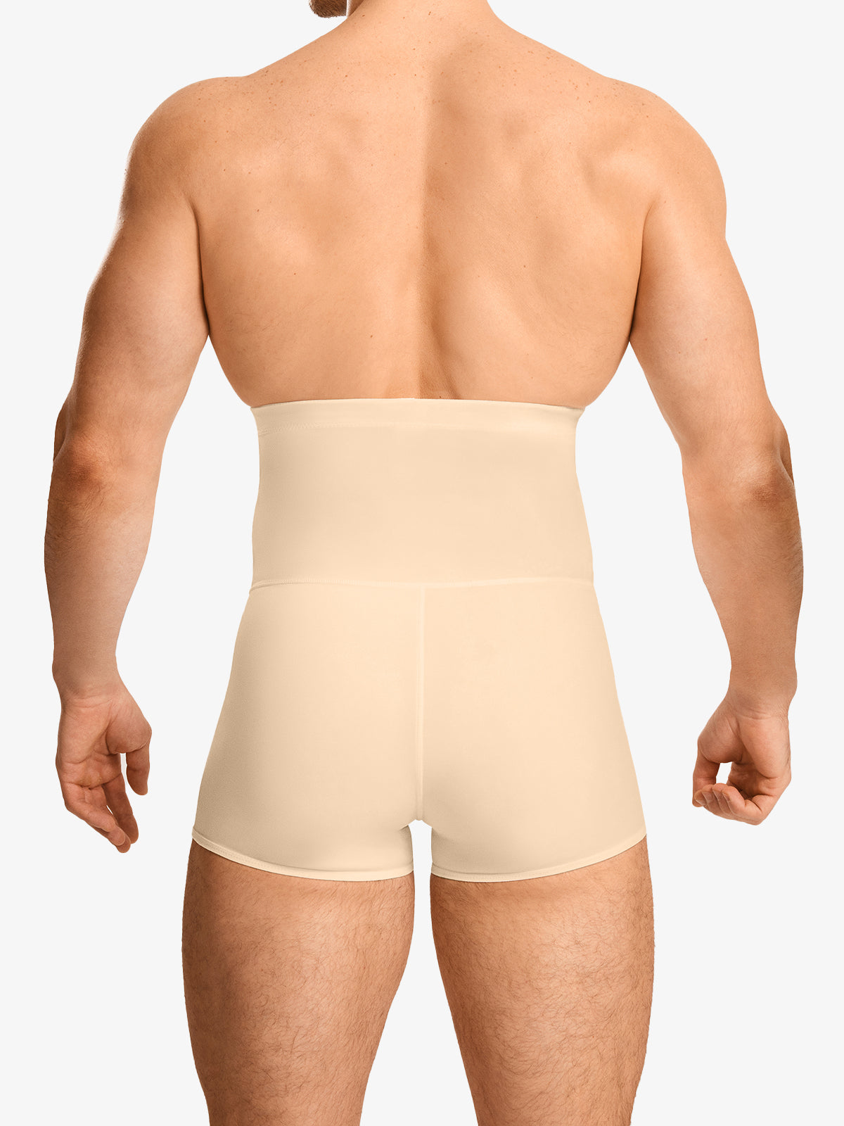 Men's High Waist Elastic Shorts