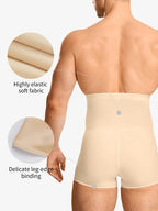 Men's High Waist Elastic Shorts
