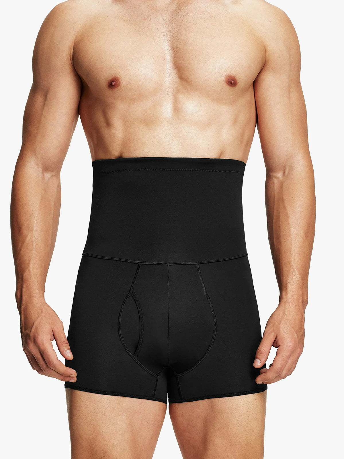 Men's High Waist Elastic Shorts Main image