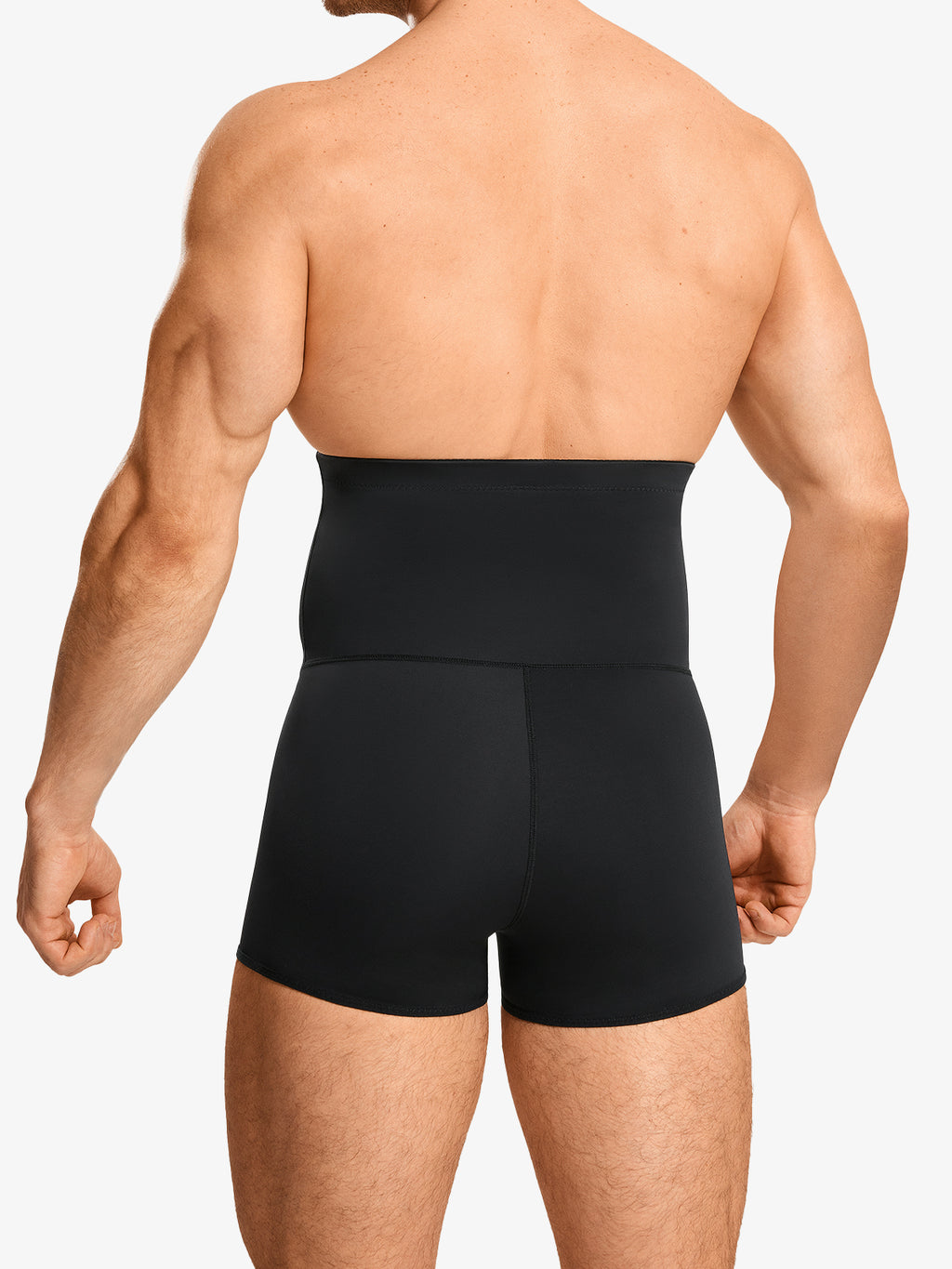 Men's High Waist Elastic Shorts