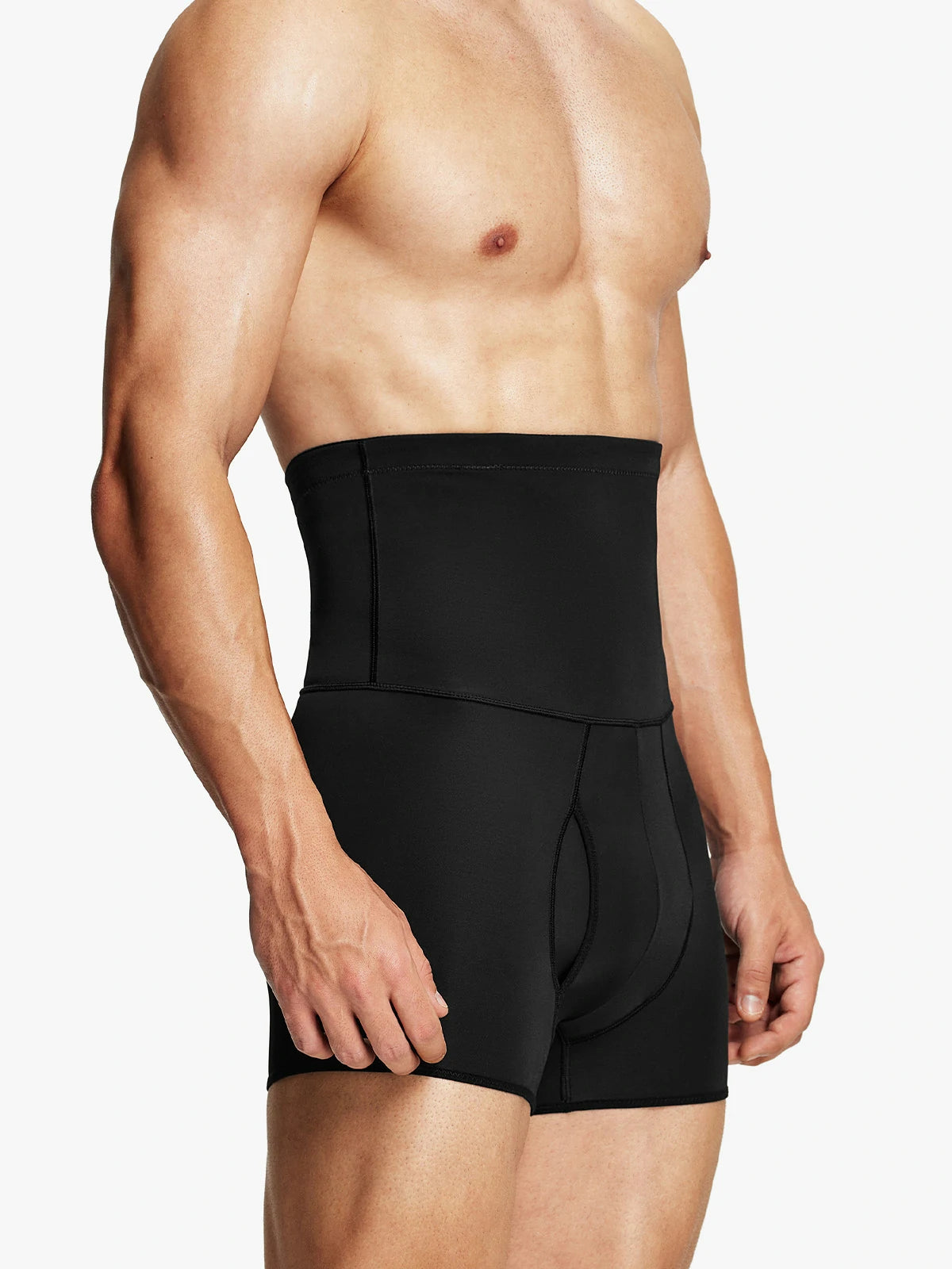 Men's High Waist Elastic Shorts Secondary image