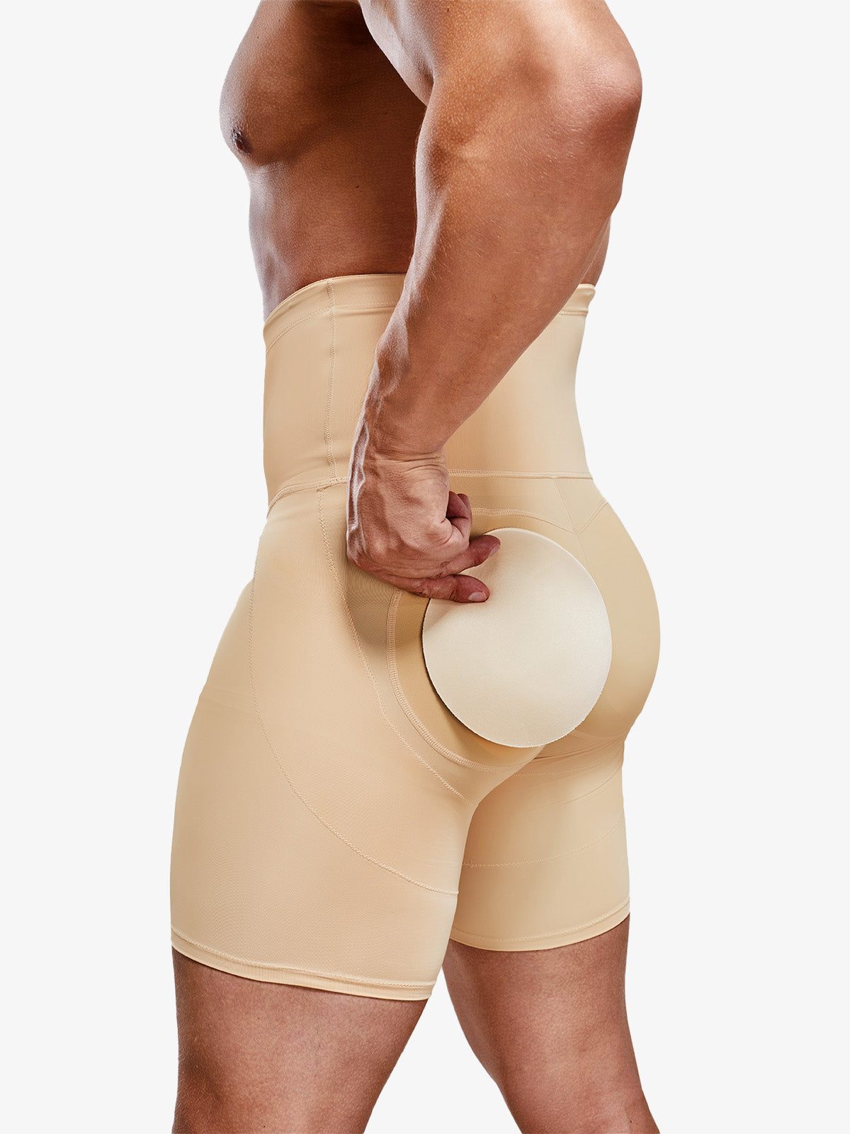 Men's High Waist Tummy Control Shorts