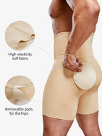 Men's High Waist Tummy Control Shorts