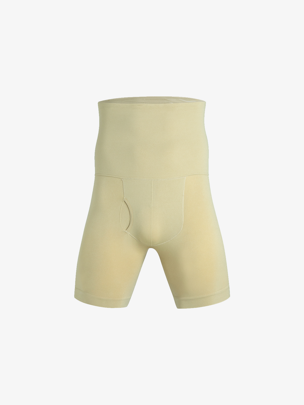 Men's Seamless High Waist Elastic Shorts