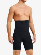 Men's Seamless High Waist Elastic Shorts