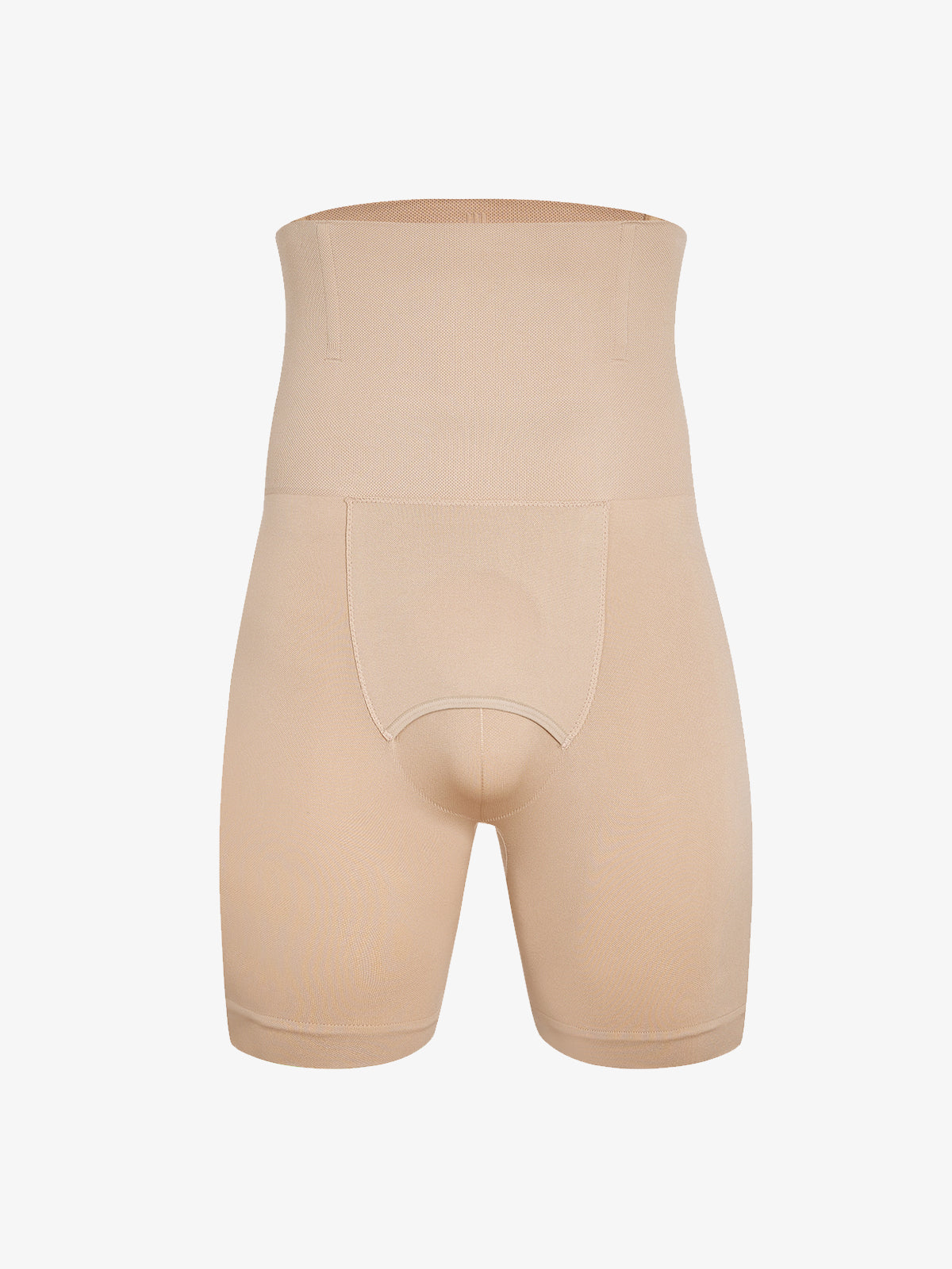 Men's Seamless High-Waist Boning Support Shorts