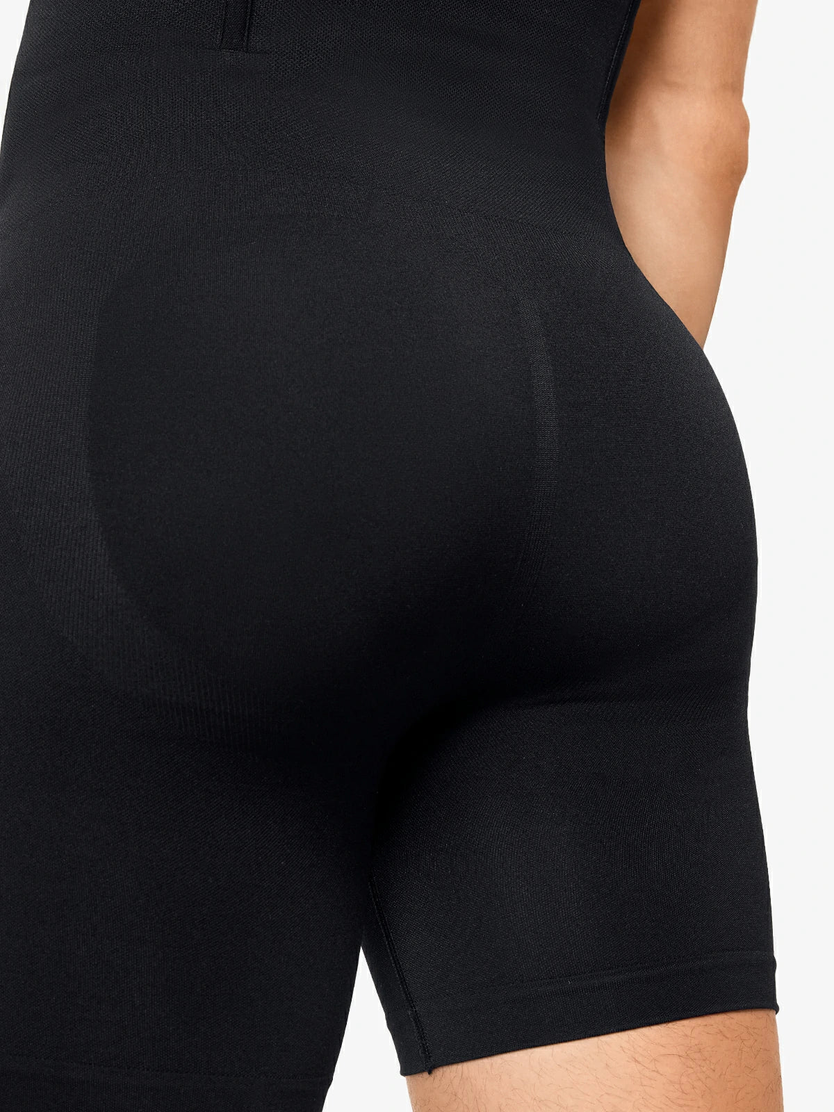 High Waist Steel Boning Support Shorts for Men