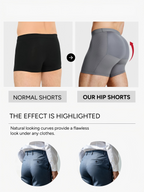 Mid-Waist Padded Butt Lifting Boxer for Men