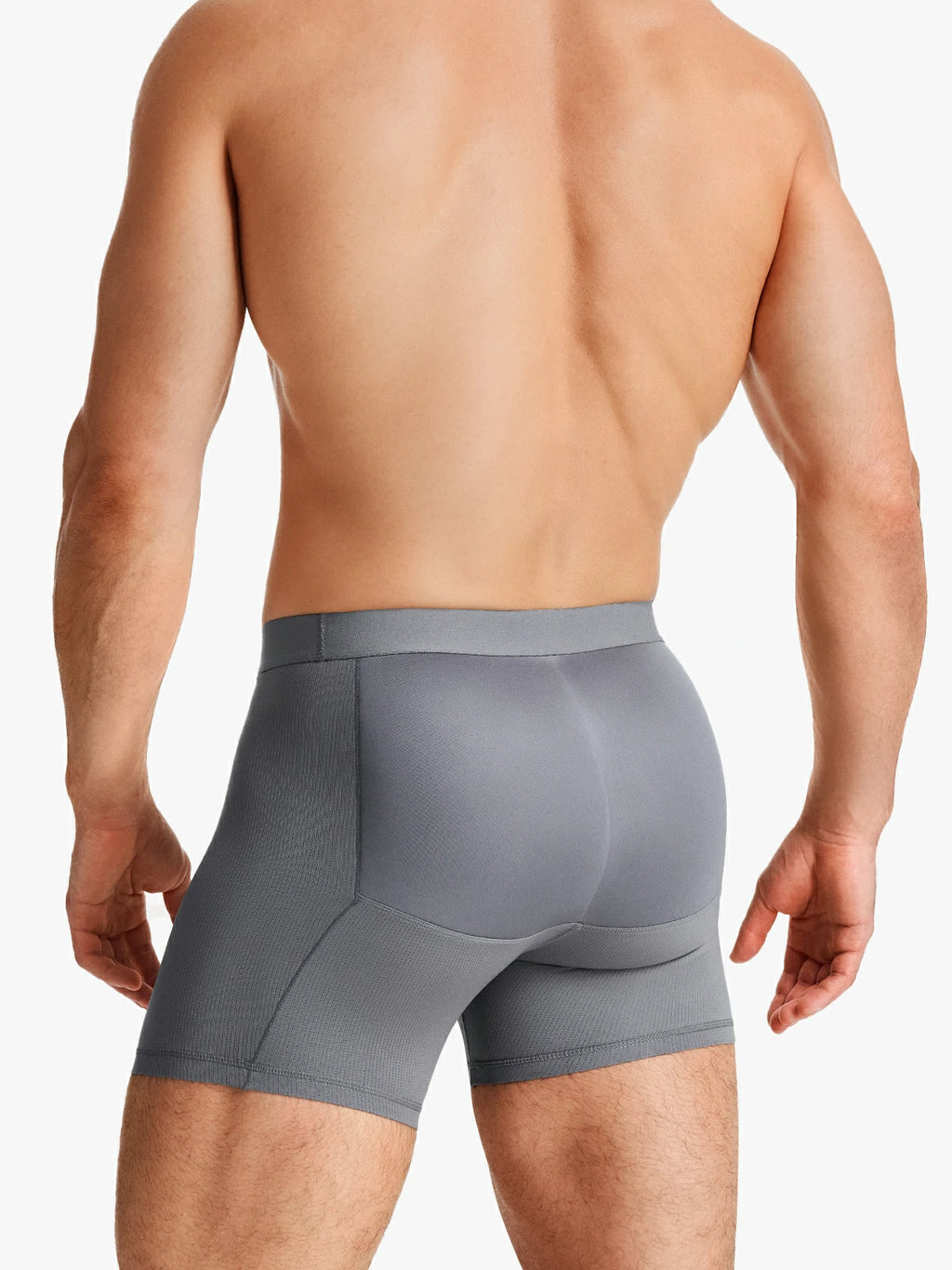 Mid-Waist Padded Butt Lifting Boxer for Men