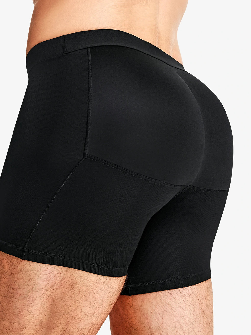 Mid-Waist Padded Butt Lifting Boxer for Men