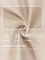 Men's High Waist Body Shaper Shorts with Steel Boning Support