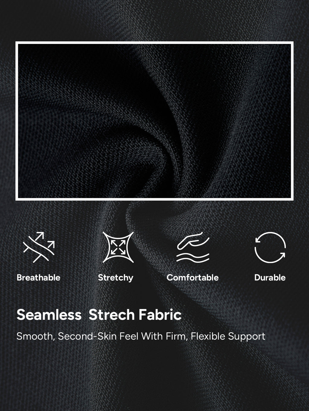Seamless Full Body Shaper Tummy Control Compression Bodysuit For Men
