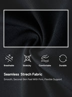 Seamless Full Body Shaper Tummy Control Compression Bodysuit For Men